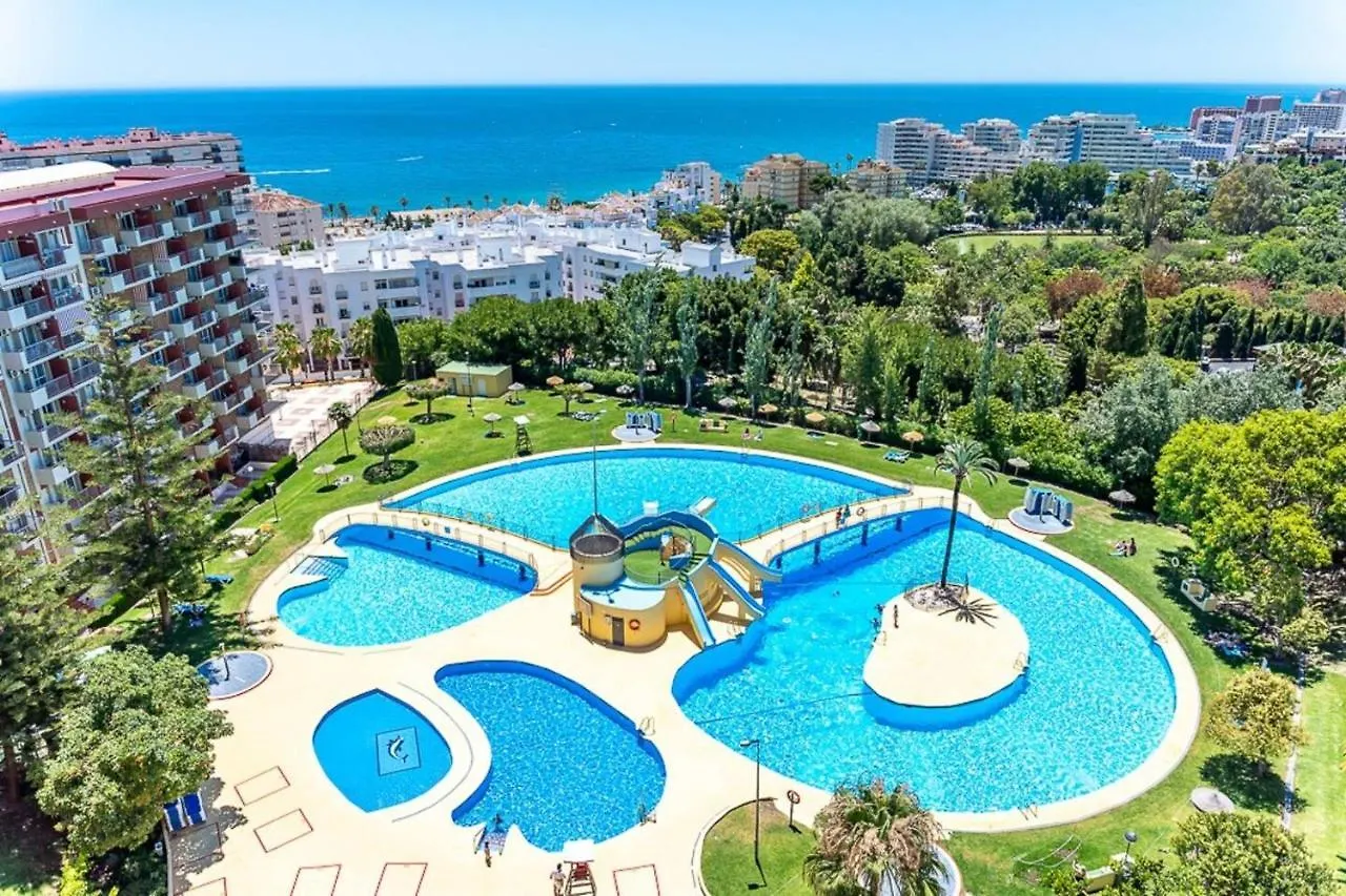 Céntrico Apartamento con TERRAZA, VISTAS al MAR, PISCINAS y RECEPCIÓN 24H Apartamento Benalmádena